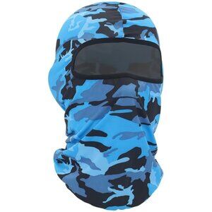Balaclava Ski Mask Unisex Polyester Full Face UV Windproof Thin Helmet Liner